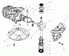 Toro 22040 - Lawnmower, 1997 (7900001-7999999) Listas de piezas de repuesto y dibujos CRANKSHAFT (ASSEMBLY MODEL NO. 47PT6-3)