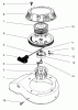 Toro 22040 - Lawnmower, 1997 (7900001-7999999) Listas de piezas de repuesto y dibujos RECOIL ASSEMBLY (MODEL NO. 47PT6-3)