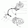 Toro 22040 - ProLine 21" Recycler II Lawnmower, 1998 (8900001-8999999) Listas de piezas de repuesto y dibujos IGNITION ASSEMBLY (MODEL NO. 47PT7-3)