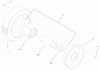 Toro 22040 - ProLine 21" Recycler II Lawnmower, 2000 (200000001-200999999) Listas de piezas de repuesto y dibujos FRONT WHEEL ASSEMBLY