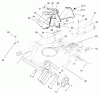 Toro 22040 - ProLine 21" Recycler II Lawnmower, 2001 (210000001-210999999) Listas de piezas de repuesto y dibujos HOUSING ASSEMBLY