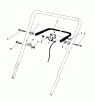Toro 22580 - Lawnmower, 1991 (1000001-1999999) Listas de piezas de repuesto y dibujos CONTROL ASSEMBLY