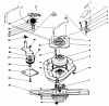 Toro 22043 - Lawnmower, 1992 (2000001-2999999) Listas de piezas de repuesto y dibujos BLADE BRAKE CLUTCH ASSEMBLY