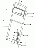 Toro 22043 - Lawnmower, 1992 (2000001-2999999) Listas de piezas de repuesto y dibujos HANDLE ASSEMBLY