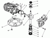 Toro 22043 - Lawnmower, 1993 (3900001-3900964) Listas de piezas de repuesto y dibujos CRANKSHAFT ASSEMBLY (MODEL NO. 47PN2-7)