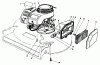 Toro 22043 - Lawnmower, 1993 (3900001-3900964) Listas de piezas de repuesto y dibujos ENGINE ASSEMBLY