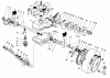 Toro 22043 - Lawnmower, 1993 (3900965-3999999) Listas de piezas de repuesto y dibujos GEAR CASE ASSEMBLY
