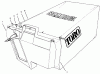 Toro 22043 - Lawnmower, 1994 (4900001-4999999) Listas de piezas de repuesto y dibujos GRASS BAG ASSEMBLY NO. 11-5609