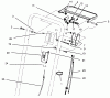 Toro 22043 - Lawnmower, 1994 (4900001-4999999) Listas de piezas de repuesto y dibujos TRACTION CONTROL ASSEMBLY