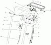 Toro 22043 - Lawnmower, 1997 (7900001-7999999) Listas de piezas de repuesto y dibujos TRACTION CONTROL ASSEMBLY