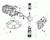 Toro 22043 - Recycler Mower, 1998 (8900001-8999999) Listas de piezas de repuesto y dibujos CRANKSHAFT ASSEMBLY(MODEL NO. 47PT7-7)