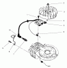 Toro 22043 - Recycler Mower, 1998 (8900001-8999999) Listas de piezas de repuesto y dibujos IGNITION ASSEMBLY(MODEL NO. 47PT7-7)