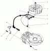 Toro 22043 - Recycler Mower, 2000 (200000001-200999999) Listas de piezas de repuesto y dibujos IGNITION ASSEMBLY (MODEL NO. 47PT7-7)