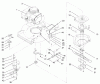 Toro 22043 - Recycler Mower, 2002 (220000001-220999999) Listas de piezas de repuesto y dibujos BLADE BRAKE CLUTCH ASSEMBLY