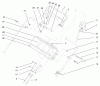 Toro 22043 - Recycler Mower, 2003 (230000001-230999999) Listas de piezas de repuesto y dibujos CONTROLS, BALLS AND PANEL ASSEMBLY