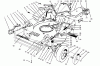 Toro 22044BC - Lawnmower, 1995 (5900001-5999999) Listas de piezas de repuesto y dibujos HOUSING ASSEMBLY