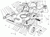 Toro 22045B - Lawnmower, 1996 (6900001-6999999) Listas de piezas de repuesto y dibujos HOUSING ASSEMBLY