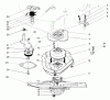 Toro 22045 - Recycler Mower, 1998 (8900001-8999999) Listas de piezas de repuesto y dibujos BLADE BRAKE CLUTCH ASSEMBLY