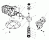 Toro 22045 - Recycler Mower, 1998 (8900001-8999999) Listas de piezas de repuesto y dibujos CRANKSHAFT ASSEMBLY (MODEL NO. 47PT7-7)