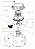 Toro 22045 - Recycler Mower, 1998 (8900001-8999999) Listas de piezas de repuesto y dibujos RECOIL ASSEMBLY (MODEL NO. 47PT7-7)