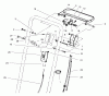 Toro 22045 - Recycler Mower, 1998 (8900001-8999999) Listas de piezas de repuesto y dibujos TRACTION CONTROL ASSEMBLY