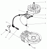 Toro 22045 - Recycler Mower, 2000 (200000001-200999999) Listas de piezas de repuesto y dibujos IGNITION ASSEMBLY (MODEL NO. 47PV9-7)