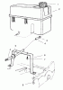 Toro 22141 - Lawnmower, 1997 (790000001-799999999) Listas de piezas de repuesto y dibujos GAS TANK ASSEMBLY