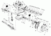 Toro 22142 - Lawnmower, 1997 (7900001-7999999) Listas de piezas de repuesto y dibujos GEAR CASE ASSEMBLY