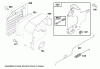 Toro 22145 - Lawnmower, 1996 (69000001-69999999) Listas de piezas de repuesto y dibujos ENGINE GTS 150 #4