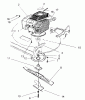 Toro 22150 - Lawnmower, 1996 (6900001-6999999) Listas de piezas de repuesto y dibujos ENGINE ASSEMBLY