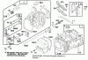 Toro 22150 - Lawnmower, 1996 (6900001-6999999) Listas de piezas de repuesto y dibujos ENGINE GTS 150 #1