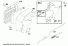 Toro 22150 - Lawnmower, 1996 (6900001-6999999) Listas de piezas de repuesto y dibujos ENGINE GTS 150 #4