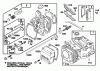 Toro 22150 - Proline 21" Recycler Mower, 1995 (5900001-5999999) Listas de piezas de repuesto y dibujos ENGINE GTS 150 #1
