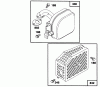 Toro 22150 - Proline 21" Recycler Mower, 1995 (5900001-5999999) Listas de piezas de repuesto y dibujos ENGINE GTS 150 #7