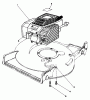Toro 22151 - Lawnmower, 1992 (2000001-2999999) Listas de piezas de repuesto y dibujos ENGINE ASSEMBLY