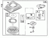Toro 22151 - Lawnmower, 1992 (2000001-2999999) Listas de piezas de repuesto y dibujos ENGINE GTS 150 77-9140 #5