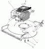 Toro 22151 - Lawnmower, 1993 (3900001-3900855) Listas de piezas de repuesto y dibujos ENGINE ASSEMBLY