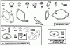 Toro 22151 - Lawnmower, 1993 (3900001-3900855) Listas de piezas de repuesto y dibujos ENGINE GTS 150 77-9140 #8