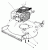 Toro 22151 - Lawnmower, 1993 (3900856-3999999) Listas de piezas de repuesto y dibujos ENGINE ASSEMBLY