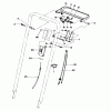 Toro 22151 - Lawnmower, 1993 (3900856-3999999) Listas de piezas de repuesto y dibujos TRACTION CONTROL ASSEMBLY