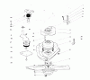 Toro 22151 - Lawnmower, 1995 (5900001-5999999) Listas de piezas de repuesto y dibujos BLADE BRAKE CLUTCH ASSEMBLY