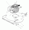 Toro 22151 - Lawnmower, 1995 (5900001-5999999) Listas de piezas de repuesto y dibujos ENGINE ASSEMBLY