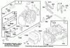 Toro 22151 - Lawnmower, 1994 (4900001-4999999) Listas de piezas de repuesto y dibujos ENGINE GTS 150 #1