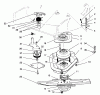 Toro 22151 - Lawnmower, 1996 (6900001-6999999) Listas de piezas de repuesto y dibujos BLADE BRAKE CLUTCH ASSEMBLY