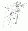 Toro 22151 - Lawnmower, 1996 (6900001-6999999) Listas de piezas de repuesto y dibujos TRACTION CONTROL ASSEMBLY