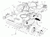Toro 22153BC - Lawnmower, 1995 (5900001-5999999) Listas de piezas de repuesto y dibujos HOUSING ASSEMBLY