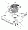 Toro 22154B - Lawnmower, 1996 (6900001-6999999) Listas de piezas de repuesto y dibujos ENGINE ASSEMBLY