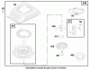 Toro 22154B - Lawnmower, 1996 (6900001-6999999) Listas de piezas de repuesto y dibujos ENGINE GTS 150 #5