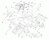 Toro 22160 - Recycler Mower, 1998 (8900001-8999999) Listas de piezas de repuesto y dibujos HOUSING ASSEMBLY