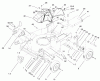 Toro 22160 - Recycler Mower, 2000 (200000001-200999999) Listas de piezas de repuesto y dibujos HOUSING ASSEMBLY